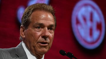 Nick Saban wasn't listed as part of ESPN's coverage team at the 2025 SEC Media Days.