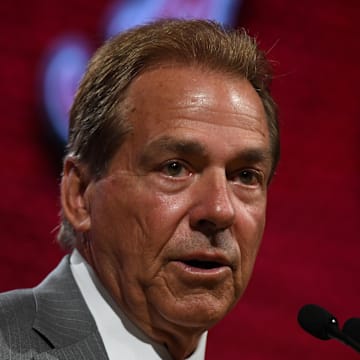 Nick Saban wasn't listed as part of ESPN's coverage team at the 2025 SEC Media Days.