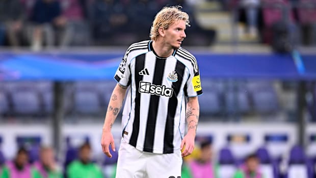 Newcastle striker Nick Woltemade