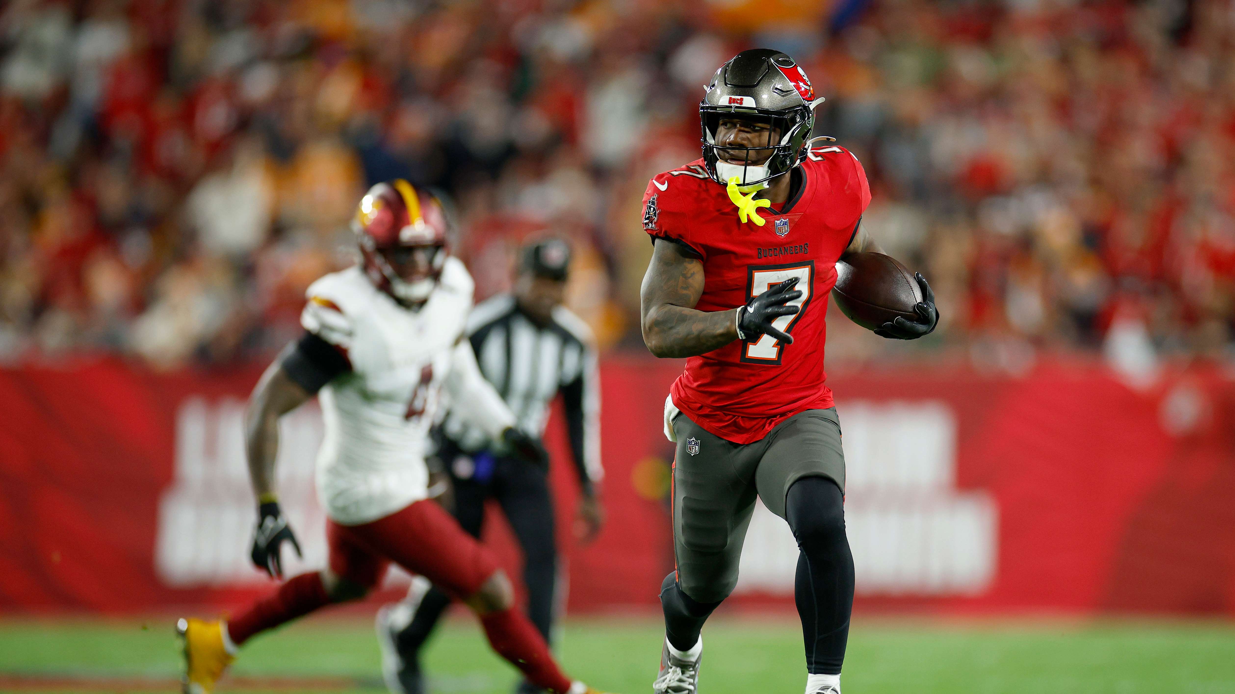Is Bucky Irving Playing This Week? What Fantasy Owners Need to Know About  Buccaneers RB Status Ahead of Bills Matchup | College Sports Network, image size:5035x2832
