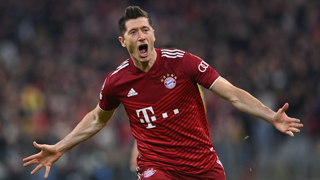 Erzielte in der Saison 2020/21 41 Treffer: Robert Lewandowski Erzielte in der Saison 2020/21 41 Treffer: Robert Lewandowski