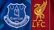 The Liverpool and Everton Club Badges
