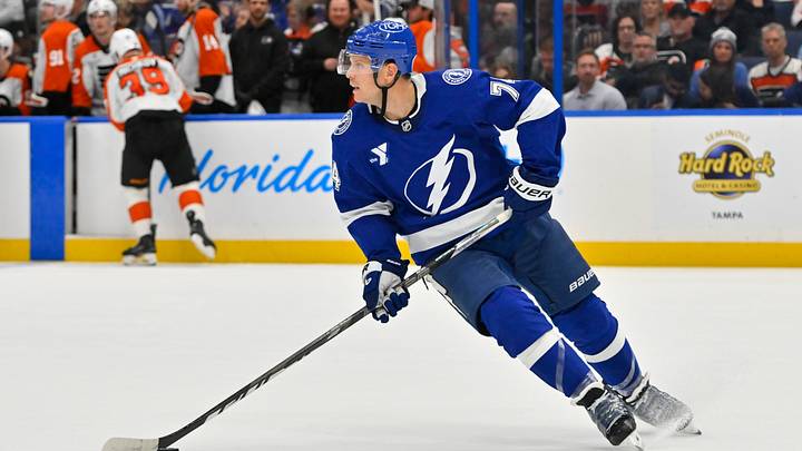 Some new faces saw reps on the Lightning power-play units