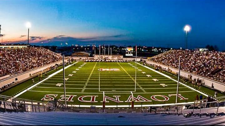 Lowndes' home field of Martin Stadium can be seen just off of Interstate 75 in Southern Georgia 