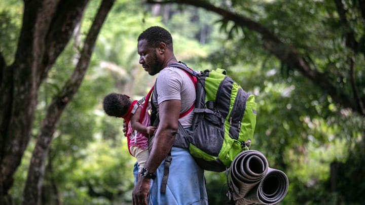 Mostly Haitian Migrants Cross Treacherous Darien Gap En Route To U.S. Border Mostly Haitian Migrants Cross Treacherous Darien Gap En Route To U.S. Border