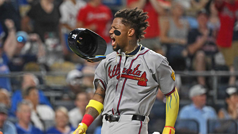 Acuna Jr. missed the majority of the 2024 season with a torn ACL. | Peter Aiken-Imagn Images