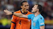 Van Dijk was unhappy with Zwayer's performance