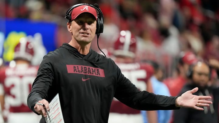 Kalen DeBoer coached Alabama to a 10-3 record and a College Football Playoff berth in 2025.