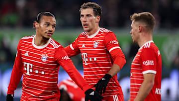 Max Eberl remains tight-lipped on futures of key players like Leroy Sane, Leon Goretzka, and Joshua Kimmich at Bayern Munich.