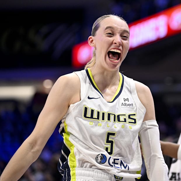 Dallas Wings guard Paige Bueckers