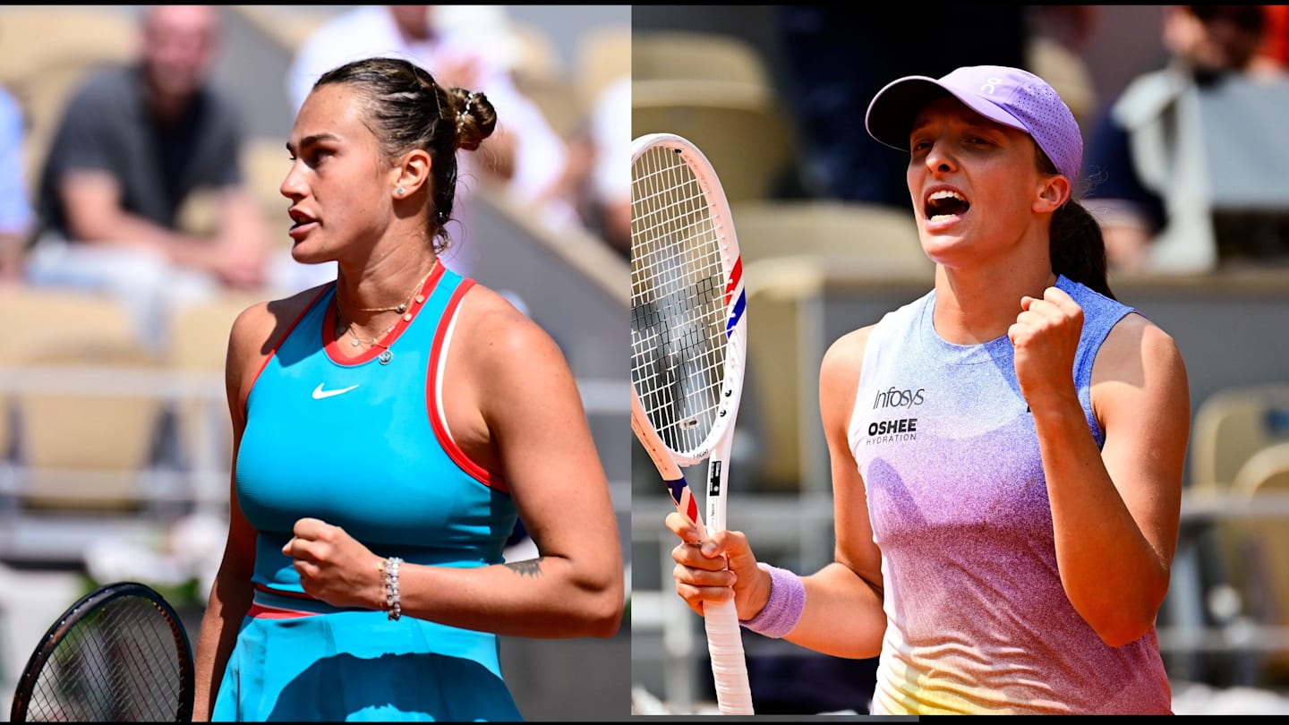 Swiatek, Sabalenka Set for French Open Semifinal