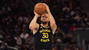 Golden State Warriors guard Stephen Curry is a solid prop target on Friday.
