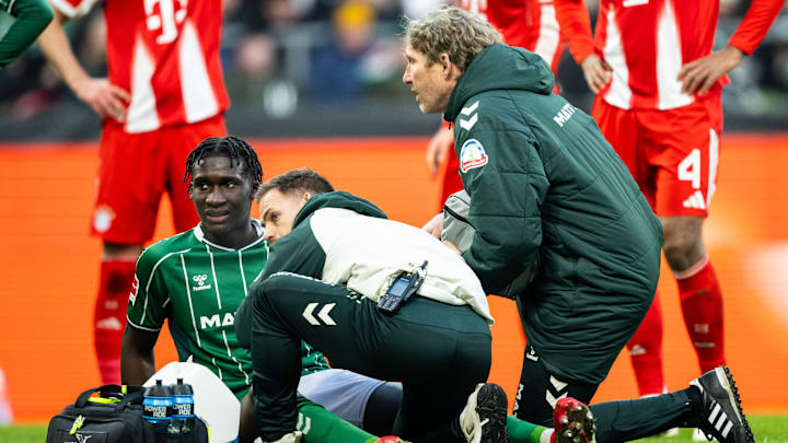 Karim Coulibaly musste vorzeitig ausgewechselt werden