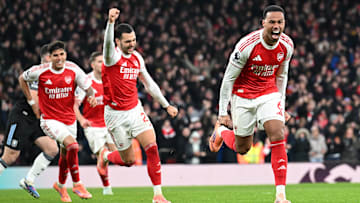 O brasileiro Gabriel Magalhães anotou um dos gols no meio de semana O brasileiro Gabriel Magalhães anotou um dos gols no meio de semana