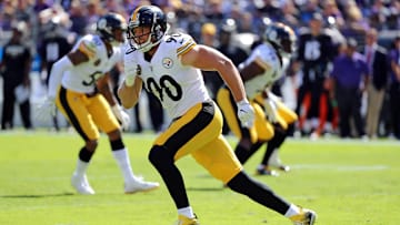 Pittsburgh Steelers linebacker TJ Watt (90)