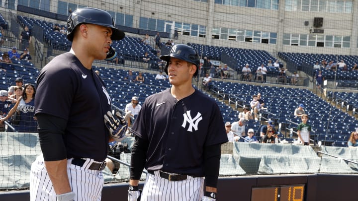 Giancarlo Stanton y Anthony Rizzo quedaron en deuda esta temporada con los Yankees 