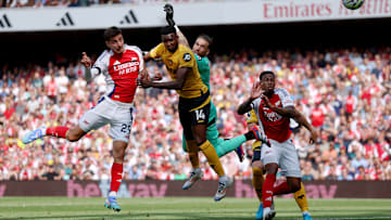 Arsenal beat Wolves 2-0 on the opening weekend of the Premier League season