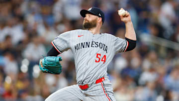 Minnesota Twins pitcher Danny Coulombe