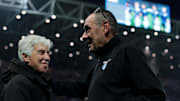 Gian Piero Gasperini e Maurizio Sarri
