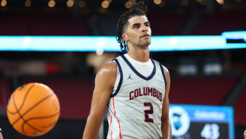 Jun 24, 2023; Glendale, AZ, USA; Columbus player Cayden Boozer (2) during the Section 7 high school boys tournament at State Farm Stadium. Mandatory Credit: Mark J. Rebilas-USA TODAY Sports