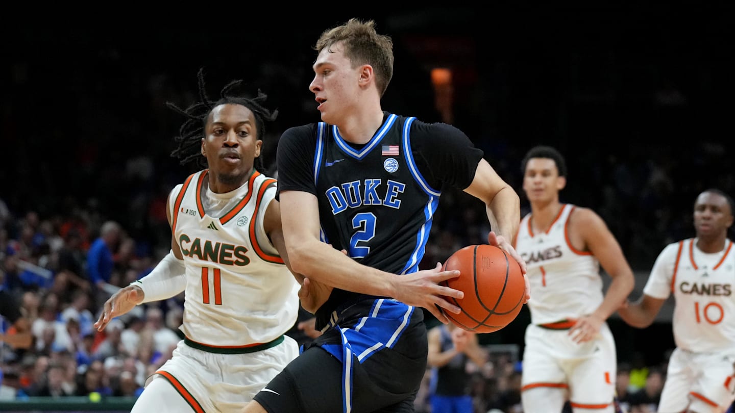 Basketball World Reacts To Cooper Flagg’s Performance In Duke-Miami Game
