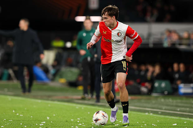 Leo Sauer zaten Feyenoord'un müdavimi.