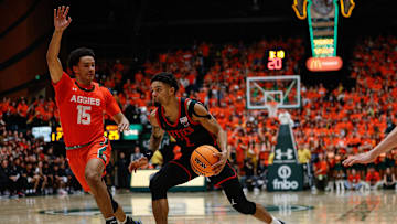 San Diego State Aztecs guard Nick Boyd (2).