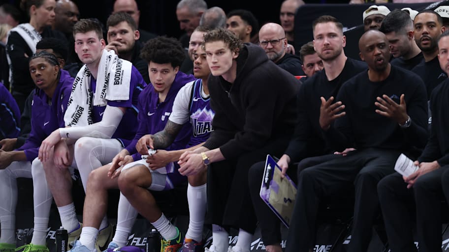 Utah Jazz bench