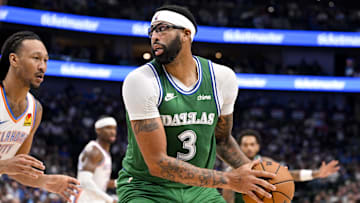 The Mavericks acquired Anthony Davis last season in the shocking Luka Dončić trade
