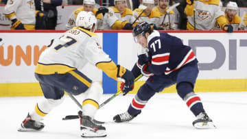 The Predators and Capitals will face-off in Tuesday night NHL action.