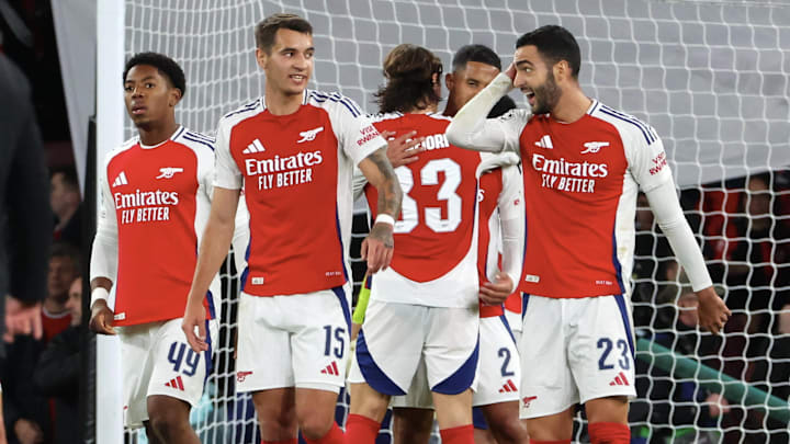 Merino signed for Arsenal in the summer Merino signed for Arsenal in the summer