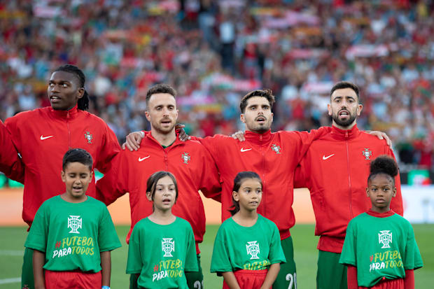 Rafael Leão, Diogo Jota, Pedro Neto, Bruno Fernandes