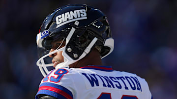 New York Giants quarterback Jameis Winston is back under center for Big Blue after Jaxson Dart was declared out.