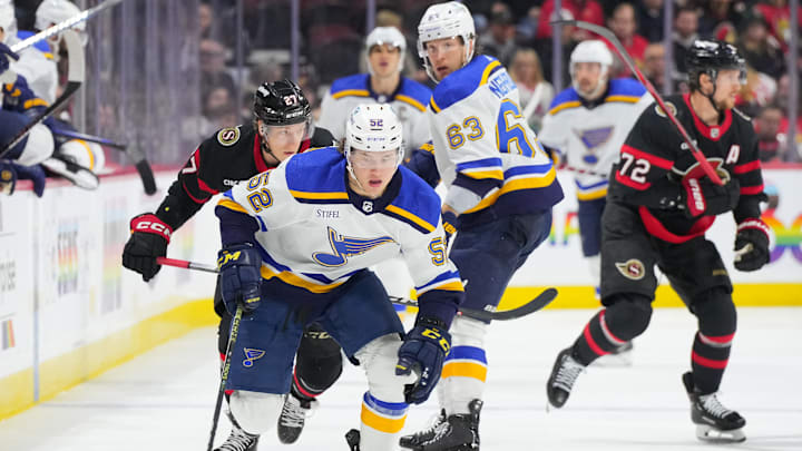 St Louis Blues v Ottawa Senators