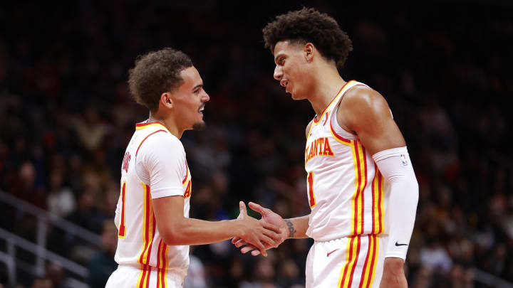 Trae Young, Jalen Johnson, Atlanta Hawks