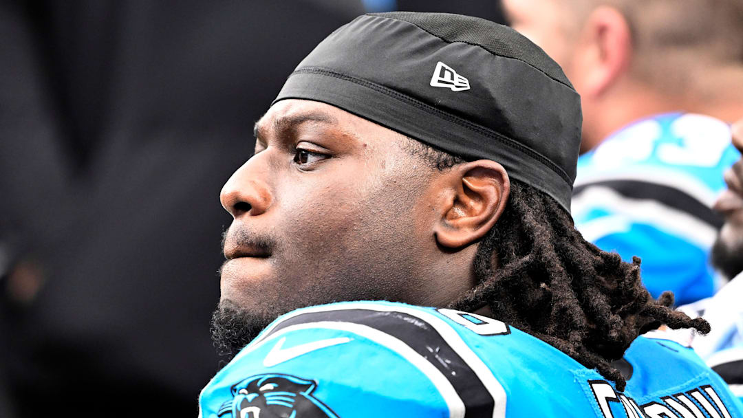 Carolina Panthers offensive tackle Ikem Ekwonu
