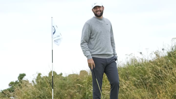 Scottie Scheffler enters Open week ranked No. 1 in the world.