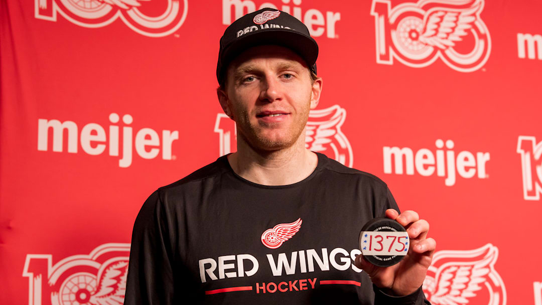 Washington Capitals v Detroit Red Wings