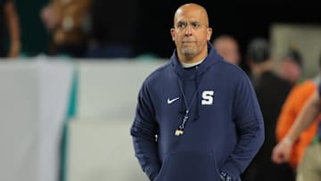 Penn State Nittany Lions head coach James Franklin
