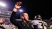 Josh Watson after leading Salem to a 3A state championship win over Bismarck in December