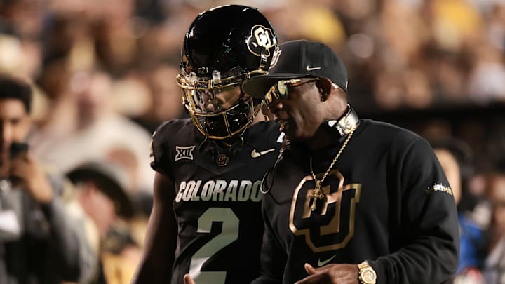 Colorado QB Shedeur Sanders, HC Deion Sanders