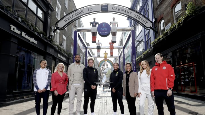 Carnaby Street launched the 100 days until the Euros countdown