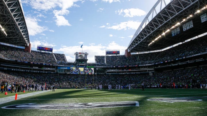 Sep 19, 2021; Seattle, Washington, USA; General view of Lumen Field during the third quarter of a game between the Tennessee Titans and Seattle Seahawks.