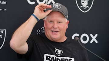 Las Vegas Raiders offensive coordinator Chip Kelly