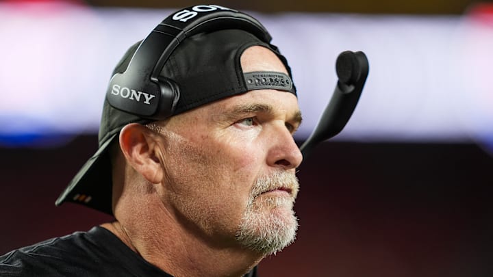 Washington Commanders head coach Dan Quinn