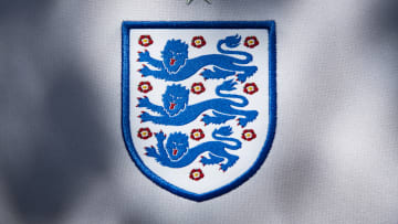 The England International Badge on their Home Shirt