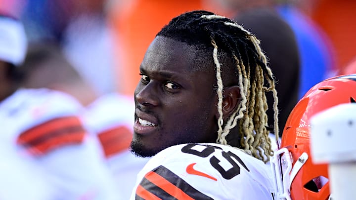 Cleveland Browns tight end David Njoku