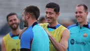 Entrenamietos del FC Barcelona