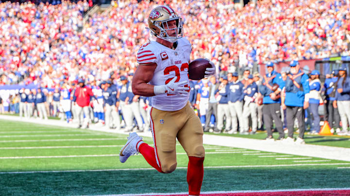 The 49ers trading for running back Christian McCaffrey is one of the greatest midseason acquisitions in NFL history.