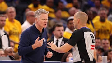 Golden State Warriors head coach Steve Kerr vs. Houston Rockets